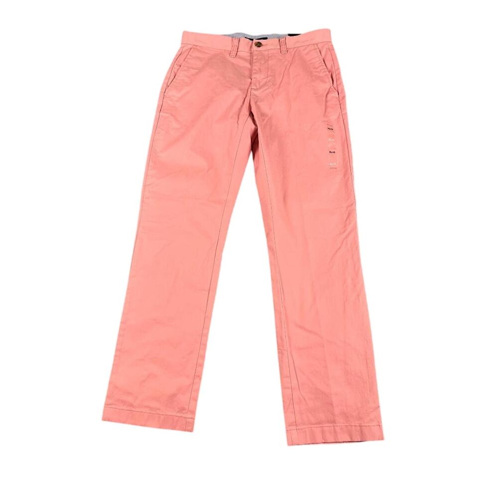 THFLEX Tommy Hilfiger XL Men’s Pink Chino / Stretch Casual Pant NWT*